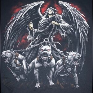 Vintage graphic front print tee